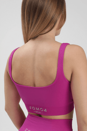 Top sportivo con spalline larghe Gym Fashion Pink Power - FGM04 - Maglie e Top - fgm04