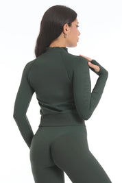Bolero Zip Coal Green - FGM04 - OFFERTE SPECIALI - fgm04