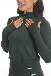 Bolero Zip Coal Green - FGM04 - OFFERTE SPECIALI - fgm04