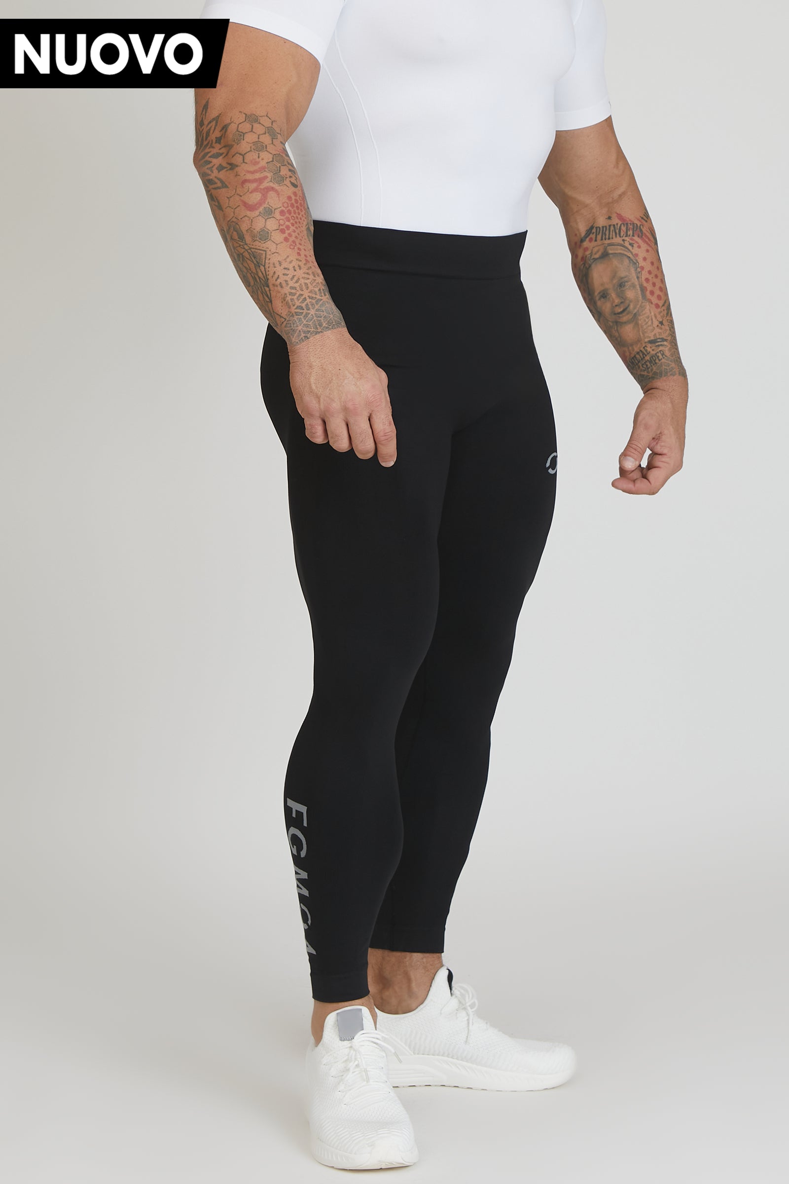 Leggings Sportivi Da Uomo NP DF TIGHT Nike DD1913 010 Nero - Foto 4
