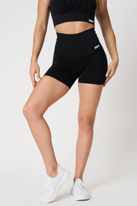 Szorty Jungle Leopard Nero