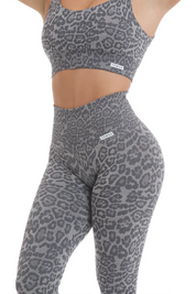 Leggings Push Up Wild Essence BambùFIR Grigio Chiaro