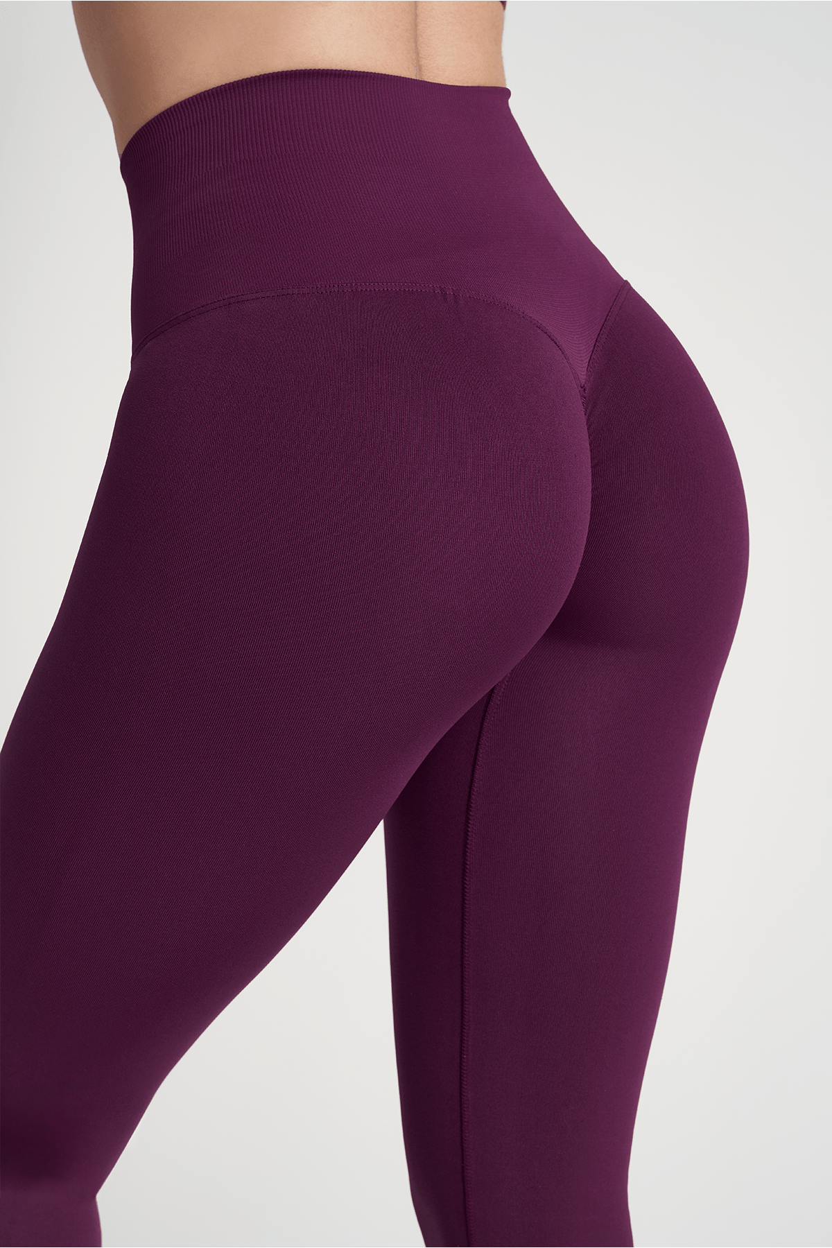 Leggings a Zampa di Elefante Dark Purple - FGM04 - LEGGINGS ANTICELLULITE - fgm04