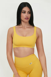 Top sportivo con spalline larghe CALIPSO Amarillo Costine - FGM04 - Maglie e Top - fgm04