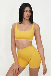 Top sportivo con spalline larghe CALIPSO Amarillo Costine - FGM04 - Maglie e Top - fgm04