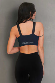 Top sportivo con spalline larghe Denise Blu Notte - FGM04 - Maglie e Top - fgm04