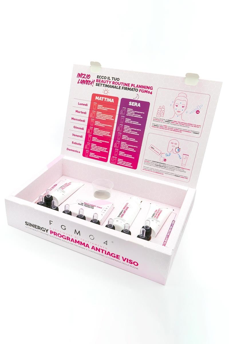 SINERGY - PROGRAMMA ANTIAGE VISO UNISEX - FGM04 - CREME VISO - fgm04