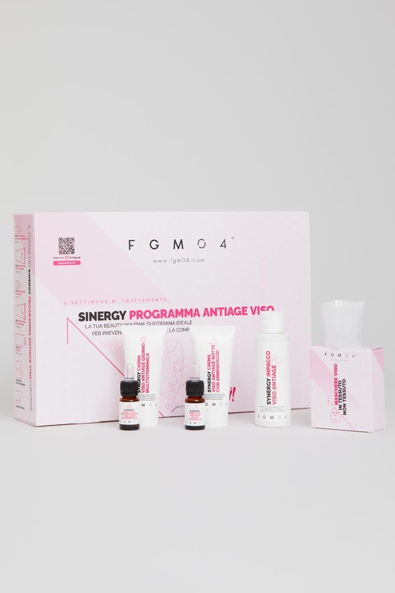SINERGY - PROGRAMMA ANTIAGE VISO UNISEX - FGM04 - CREME VISO - fgm04