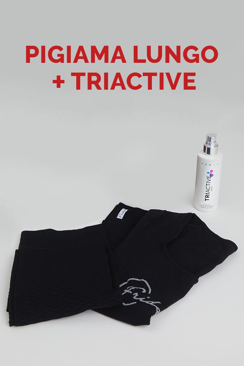 PIGIAMA LUNGO + TRIACTIVE - Fast Bundle - CREME ANTICELLULITE - fgm04
