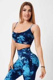 Top sportivo con spalline sottili Elements Acqua Turchese Blu - FGM04 - Maglie e Top - fgm04