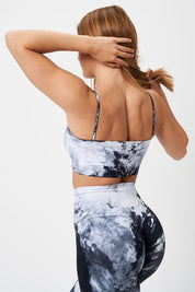 Top sportivo con spalline sottili Elements Aria Bianco Nero - FGM04 - Maglie e Top - fgm04