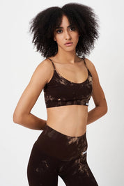 Top sportivo con spalline sottili Elements Terra Beige Marrone - FGM04 - Maglie e Top - fgm04