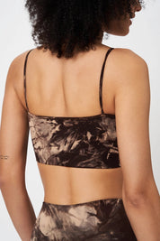 Top sportivo con spalline sottili Elements Terra Beige Marrone - FGM04 - Maglie e Top - fgm04