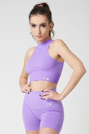 Top sportivo con scollo all’americana Electra Orchidea - FGM04 - Maglie e Top - fgm04