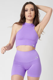 Top sportivo con scollo all’americana Electra Orchidea - FGM04 - Maglie e Top - fgm04