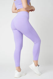 Leggings sportivi con tecnologia FIR push up con arricciatura a bolle Bubble Orchidea - FGM04 - OFFERTE SPECIALI - fgm04