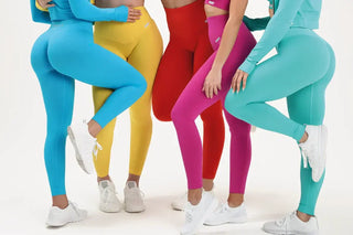 leggings push up gym fashion con arricciatura con tecnologia fir anticellulite drenantiin vari colori