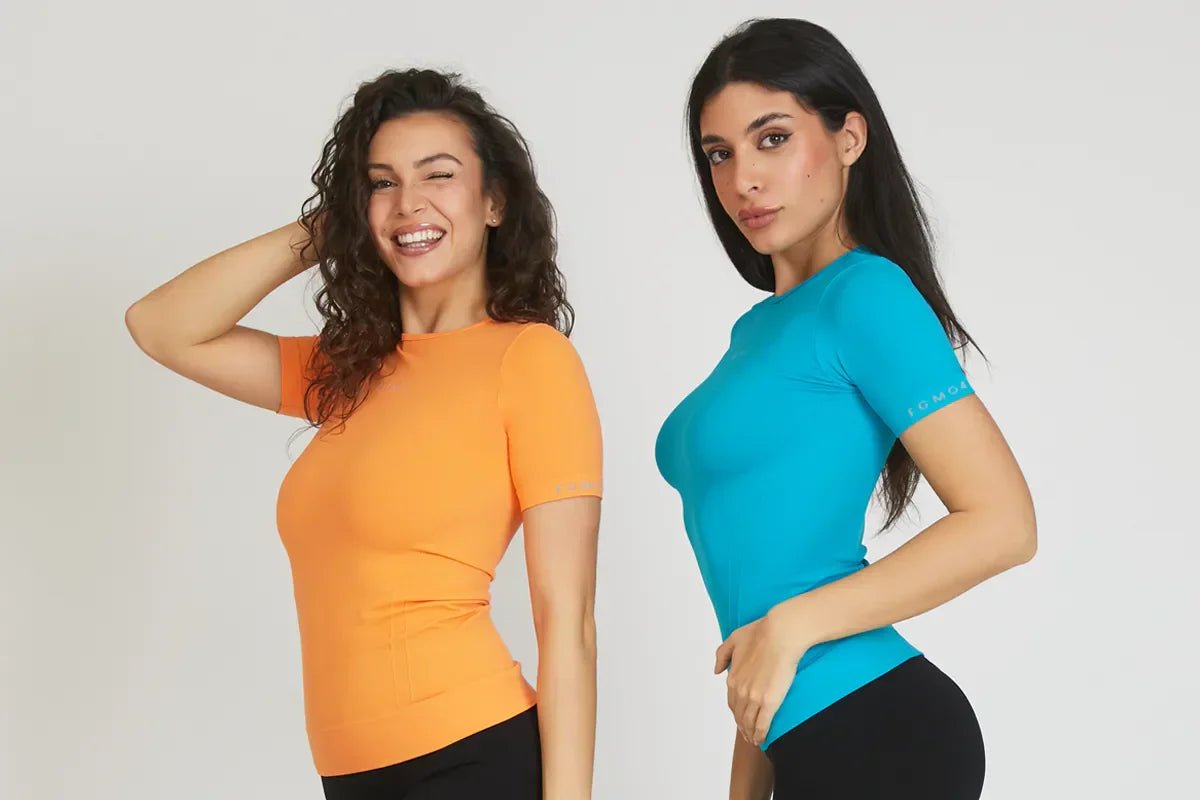 Maglie lunghe sportive per leggings: stile, comfort e funzionalità in palestra - fgm04