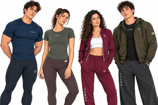 ragazzi e ragazze con leggings maglia tecnica felpa e jogger FGM04