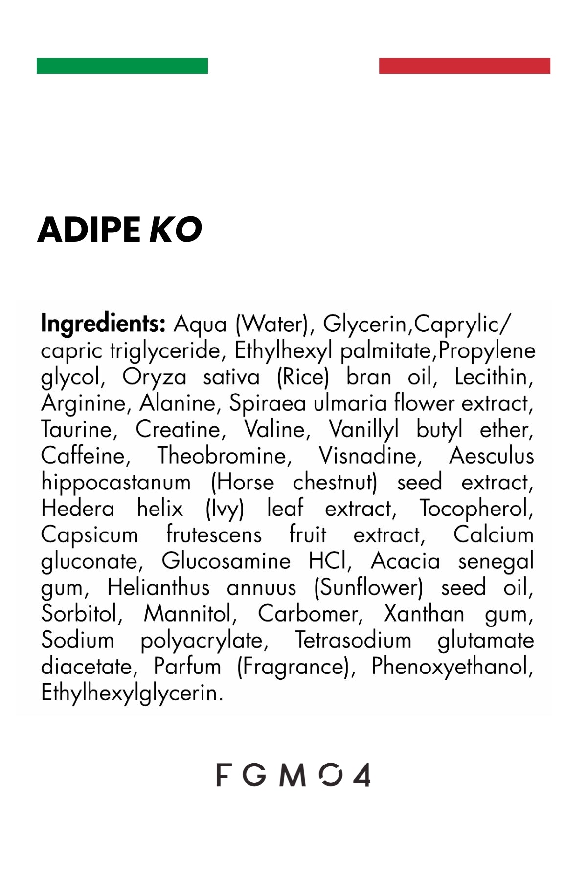 AdipeKO Gel Unisex 200 ml - FGM04 - CREME PER ADIPE - fgm04