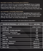 AVENA ISTANTANEA - Gusto Cioccolato Cocco - 1KG