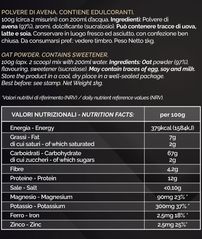 AVENA ISTANTANEA - Gusto Wafer - 1KG - FGM04 - FOOD - fgm04