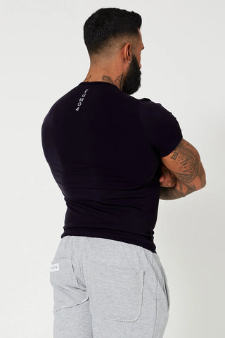 T-shirt Uomo Manica Corta Nero - FGM04 - OFFERTE SPECIALI - fgm04