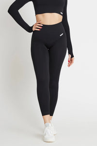 Leggings Push up Gym Fashion Nero - FGM04 - LEGGINGS ANTICELLULITE - fgm04