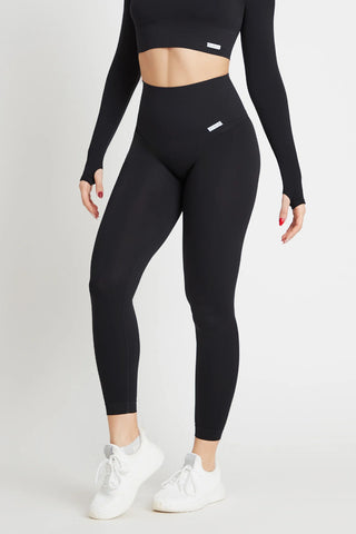 Leggings Push up Gym Fashion Nero - FGM04 - LEGGINGS ANTICELLULITE - fgm04