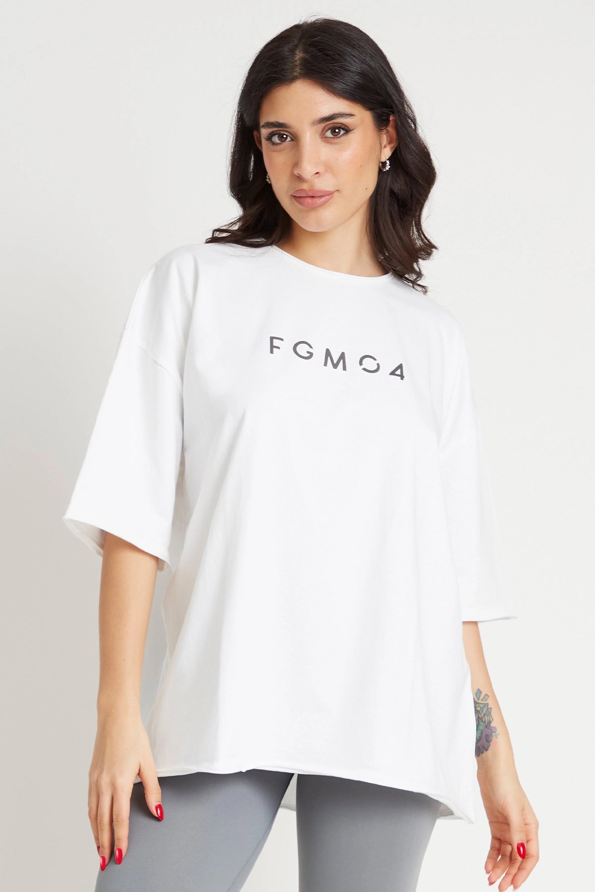 Maglia WorkOut Extra Large Bianco - FGM04 - Linea Ikonic Uomo - fgm04