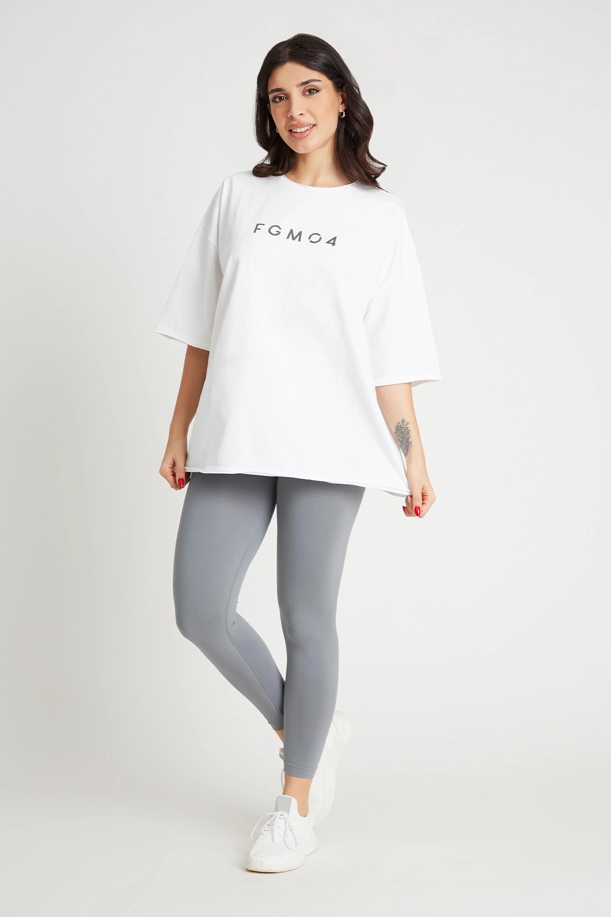 Maglia WorkOut Extra Large Bianco - FGM04 - Linea Ikonic Uomo - fgm04