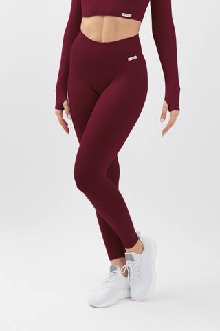Leggings Confidence Merlot - FGM04 - LEGGINGS ANTICELLULITE - fgm04