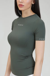 Maglia snellente Fgm04 2.0 Sport Unisex Coal Green - FGM04 - Maglie e Top - fgm04