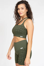 Top One Shoulder Kokosnussgrün