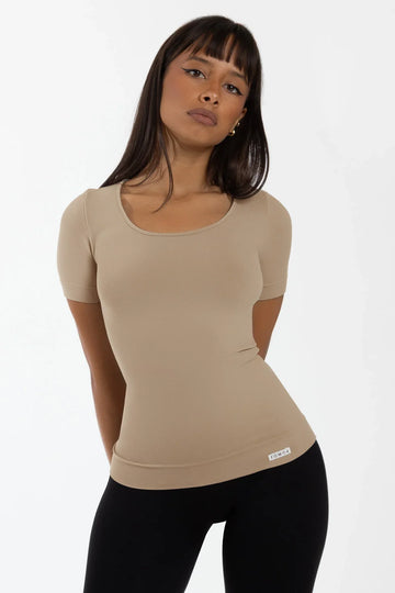T-shirt Miss Fgm04 Sabbia - FGM04 - Maglie e Top - fgm04
