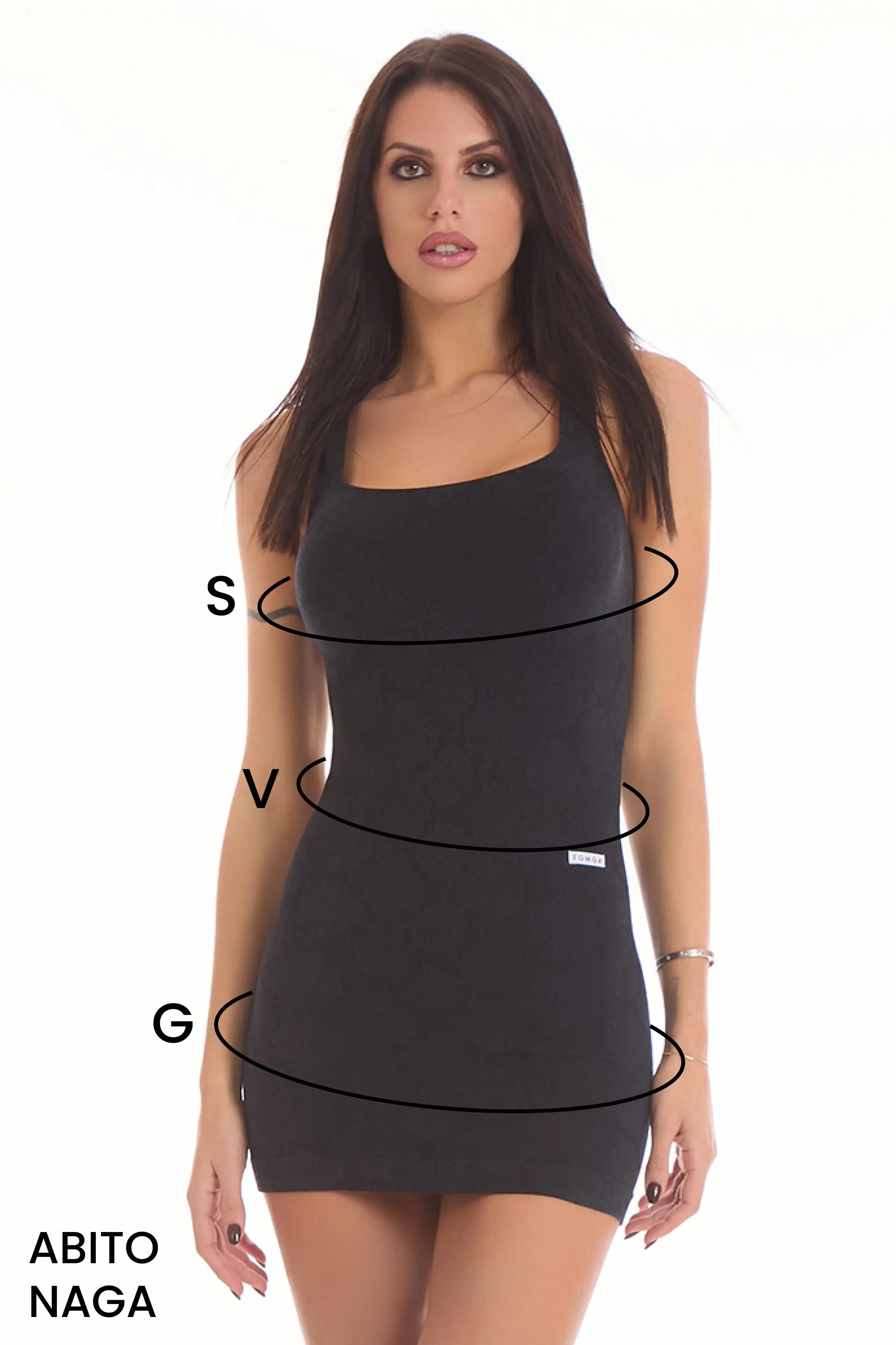 Guida alle taglie: Abito Naga