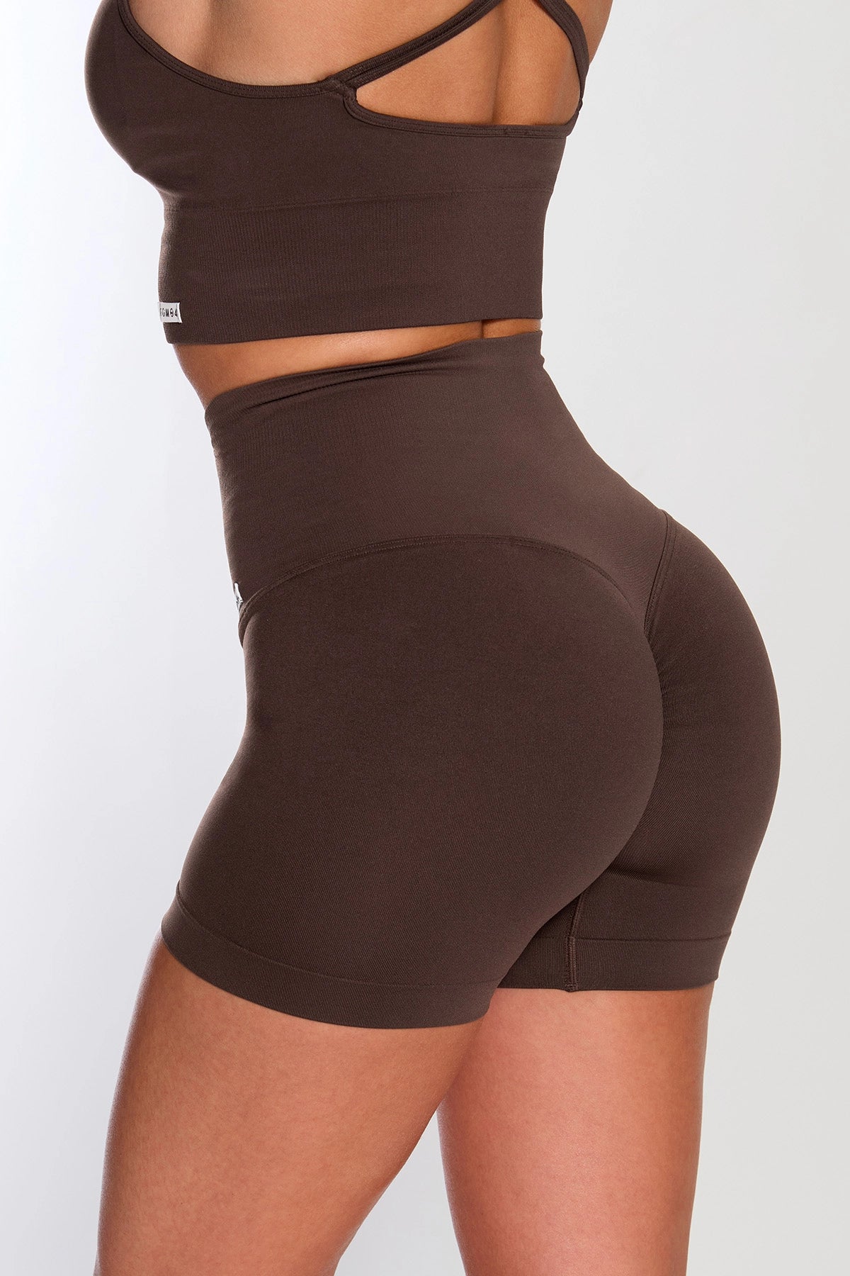 Shorts All Up Bitter Chocolate - FGM04 - LEGGINGS ANTICELLULITE - fgm04