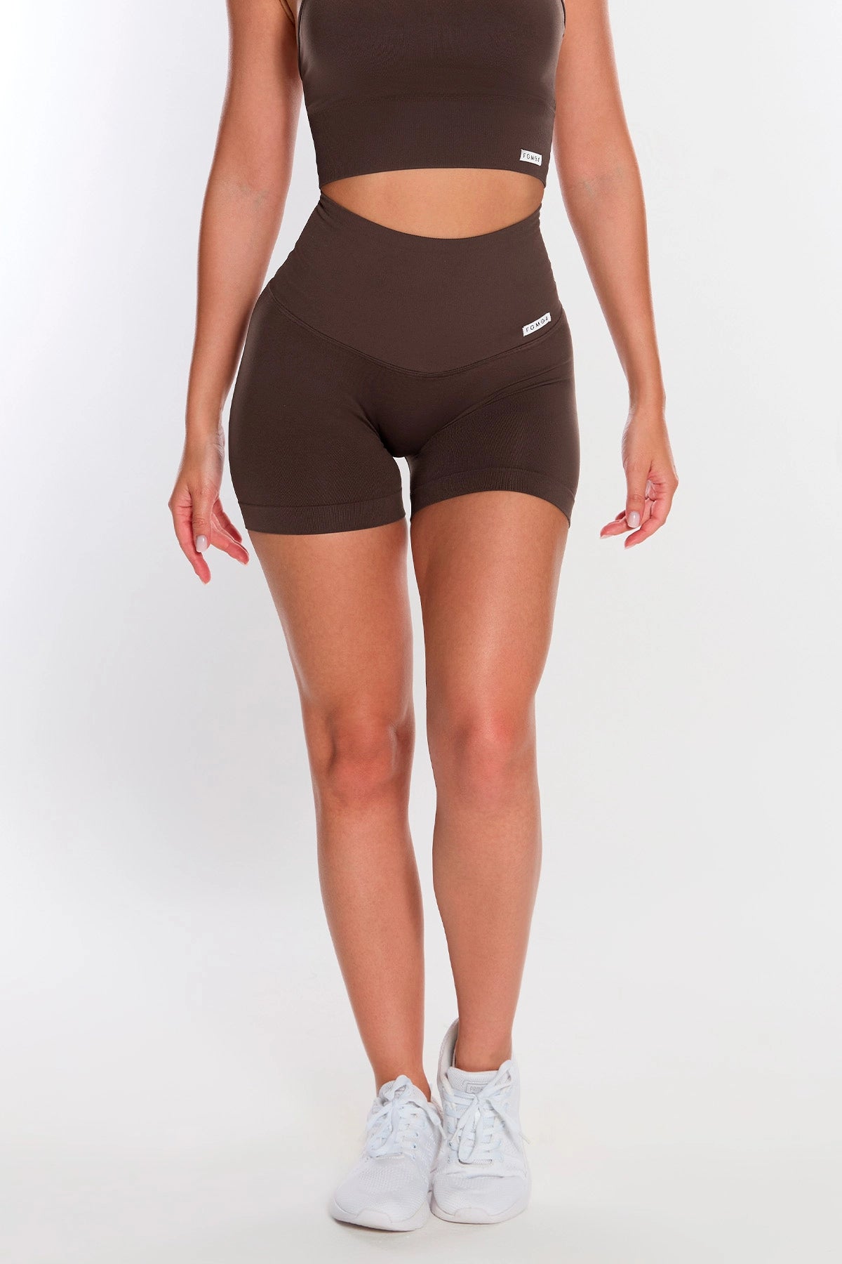 Shorts All Up Bitter Chocolate - FGM04 - LEGGINGS ANTICELLULITE - fgm04