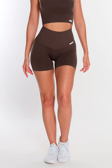 Shorts All Up Bitter Chocolate - FGM04 - LEGGINGS ANTICELLULITE - fgm04