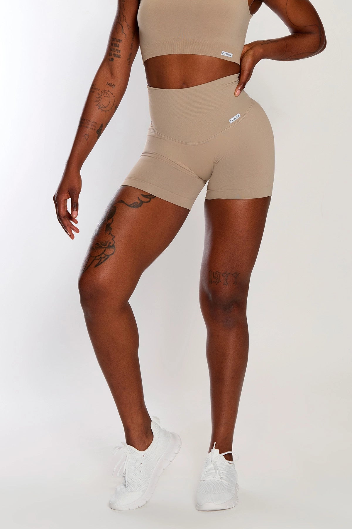Shorts All Up Sabbia - FGM04 - LEGGINGS ANTICELLULITE - fgm04