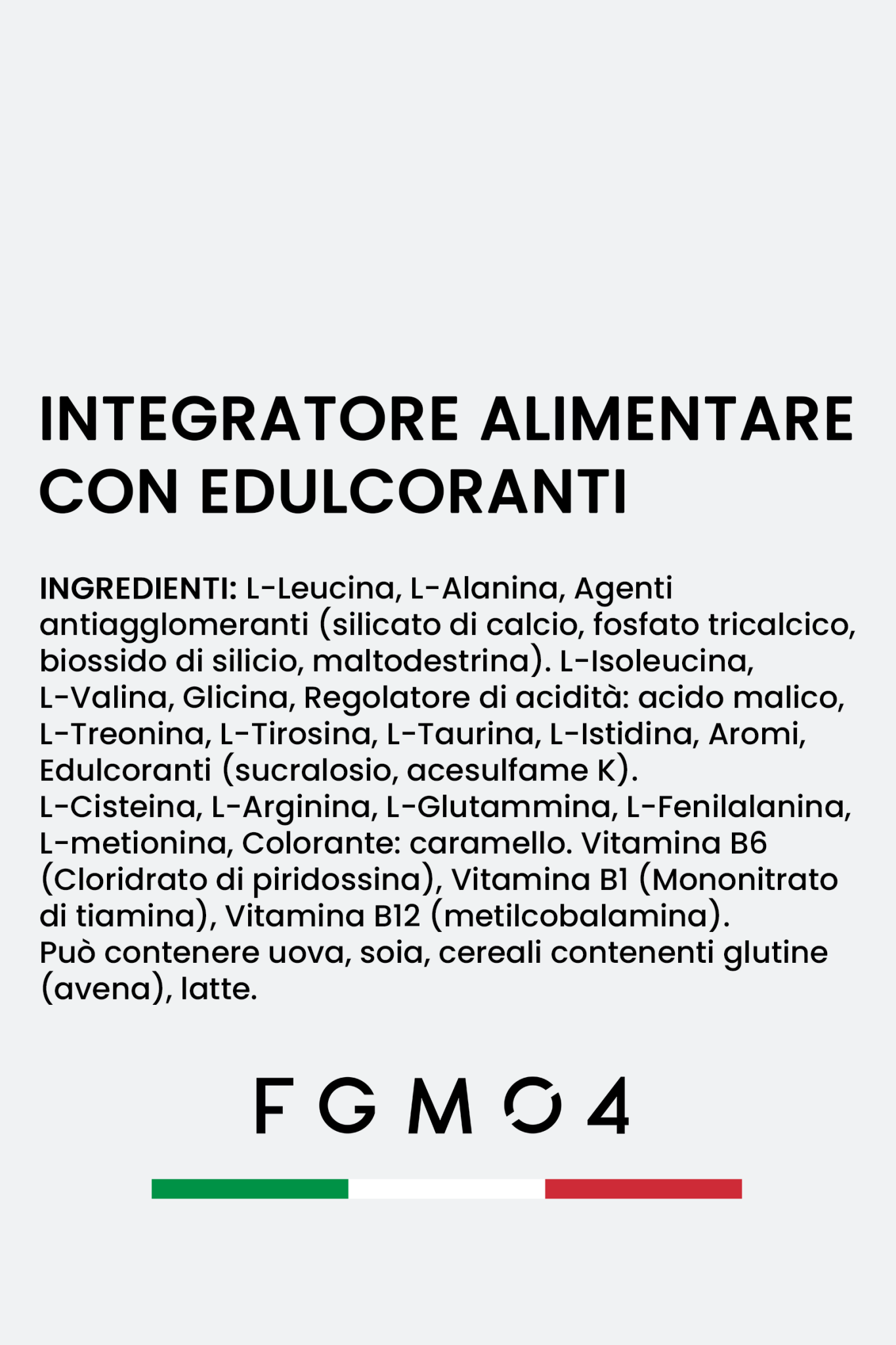 Amino 4S Gusto Pesca 300g - FGM04 - INTEGRATORI - fgm04