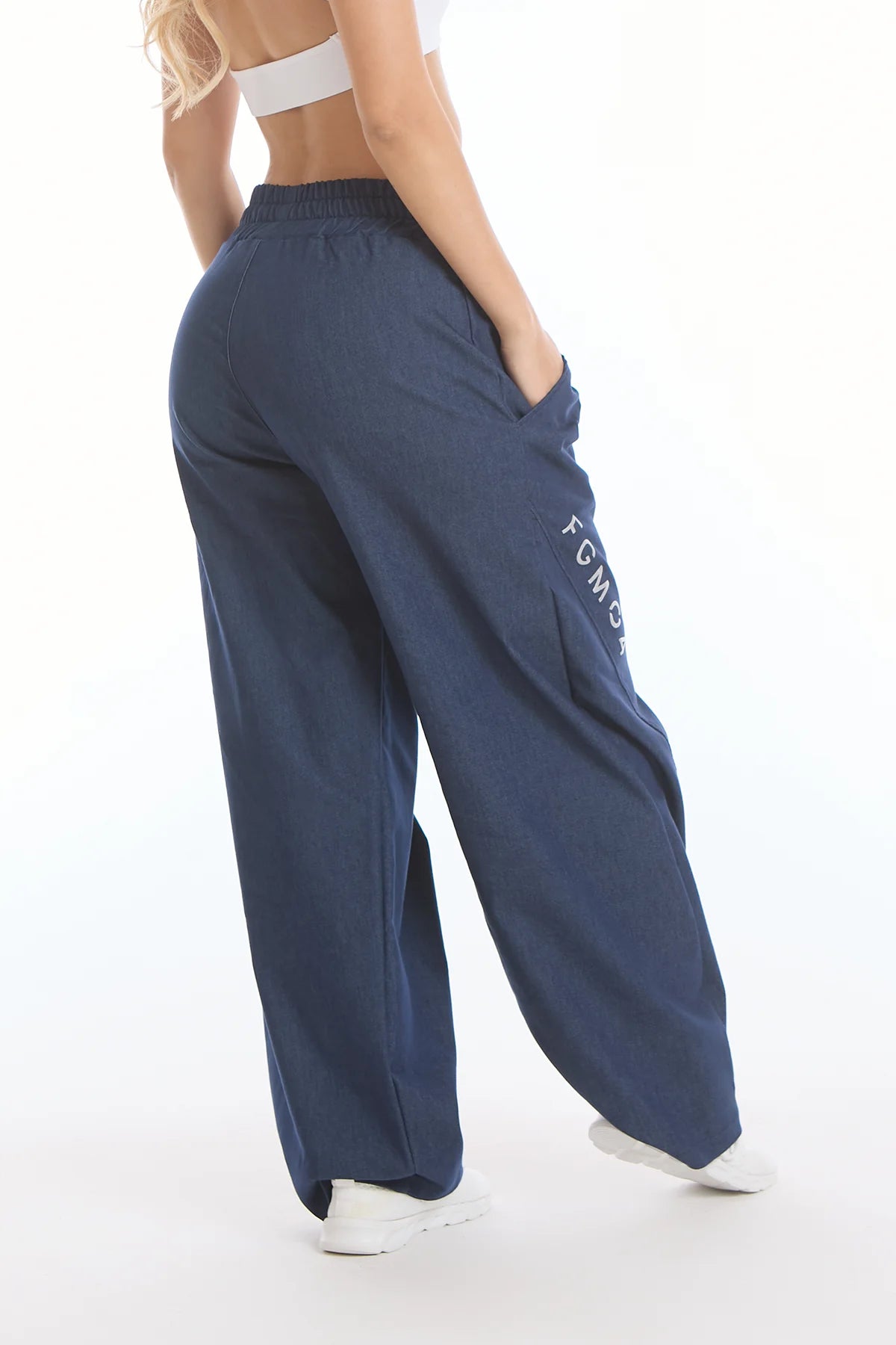 Pantalone Baggy Jeans Blu 2.0 - FGM04 - Linea Ikonic - fgm04