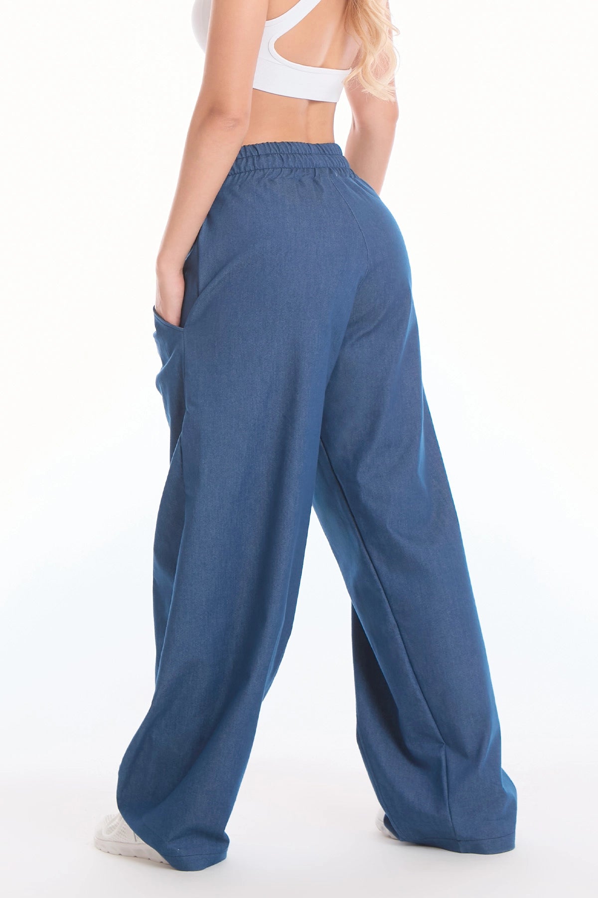 Pantalone Baggy Jeans Indaco 2.0 - FGM04 - Linea Ikonic - fgm04