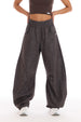 Pantalone Donna Barrel Jeans Marrone Selvaggio - FGM04 - Linea Ikonic - fgm04