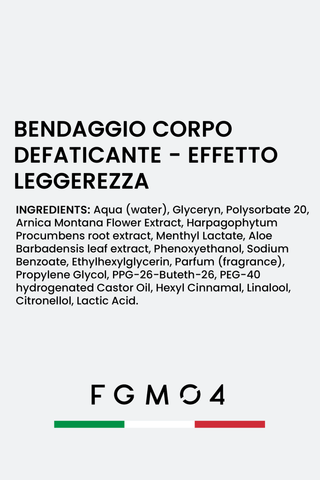 Kit Defaticante Effetto Gambe Leggere - Fast Bundle - CREME TONIFICANTI - fgm04