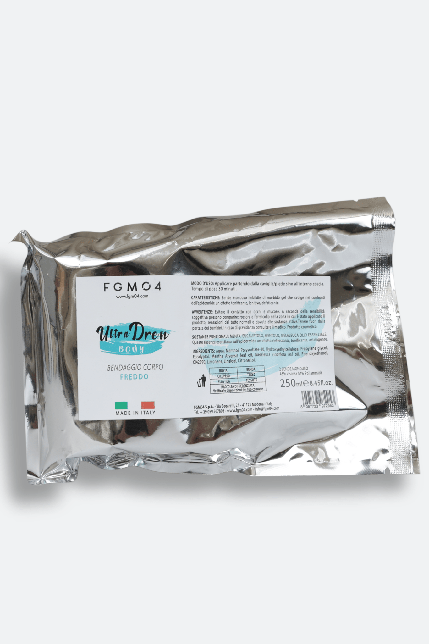 Kit Drenante BENDAGGI - Fast Bundle - CREME ANTICELLULITE - fgm04