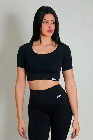 Bolero CALIPSO Nero Costine - FGM04 - Maglie e Top - fgm04