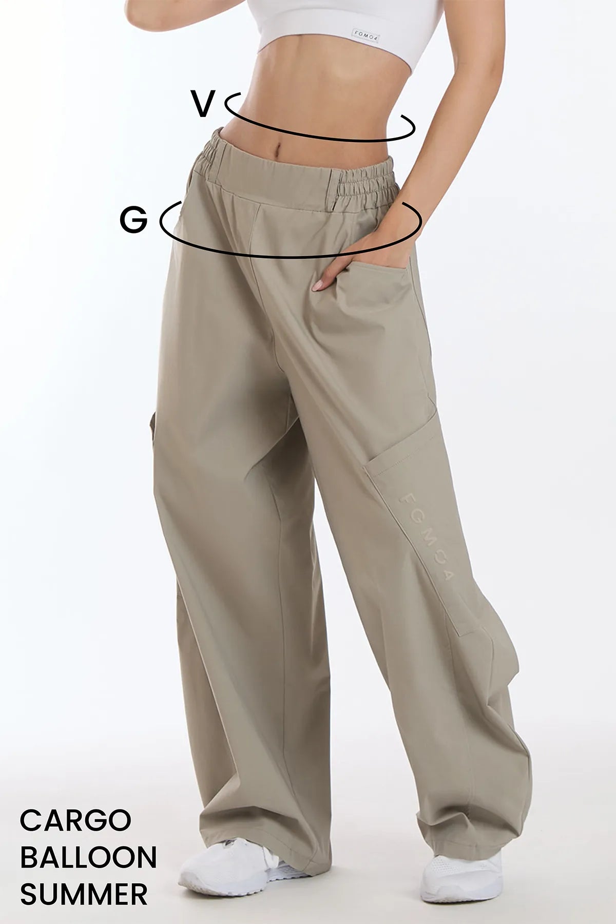 Guida alle taglie: pantalone cargo balloon Summer