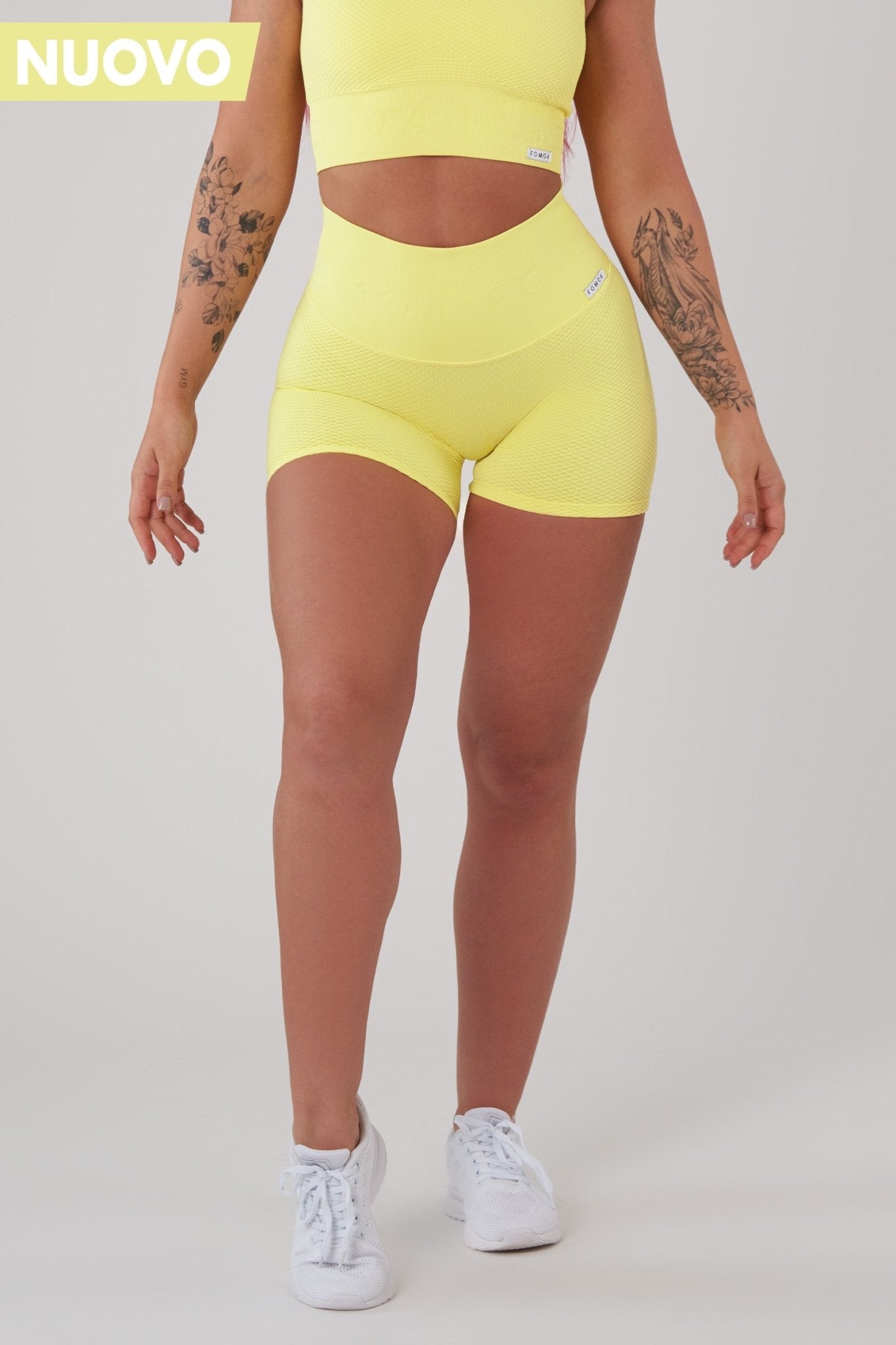 Shorts Candy Bubble Cryofir Lemon - FGM04 - LEGGINGS ANTICELLULITE - fgm04