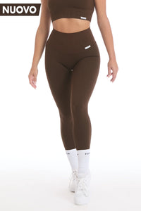 Leggings Push Up Bubble Cryofir Cioccolato